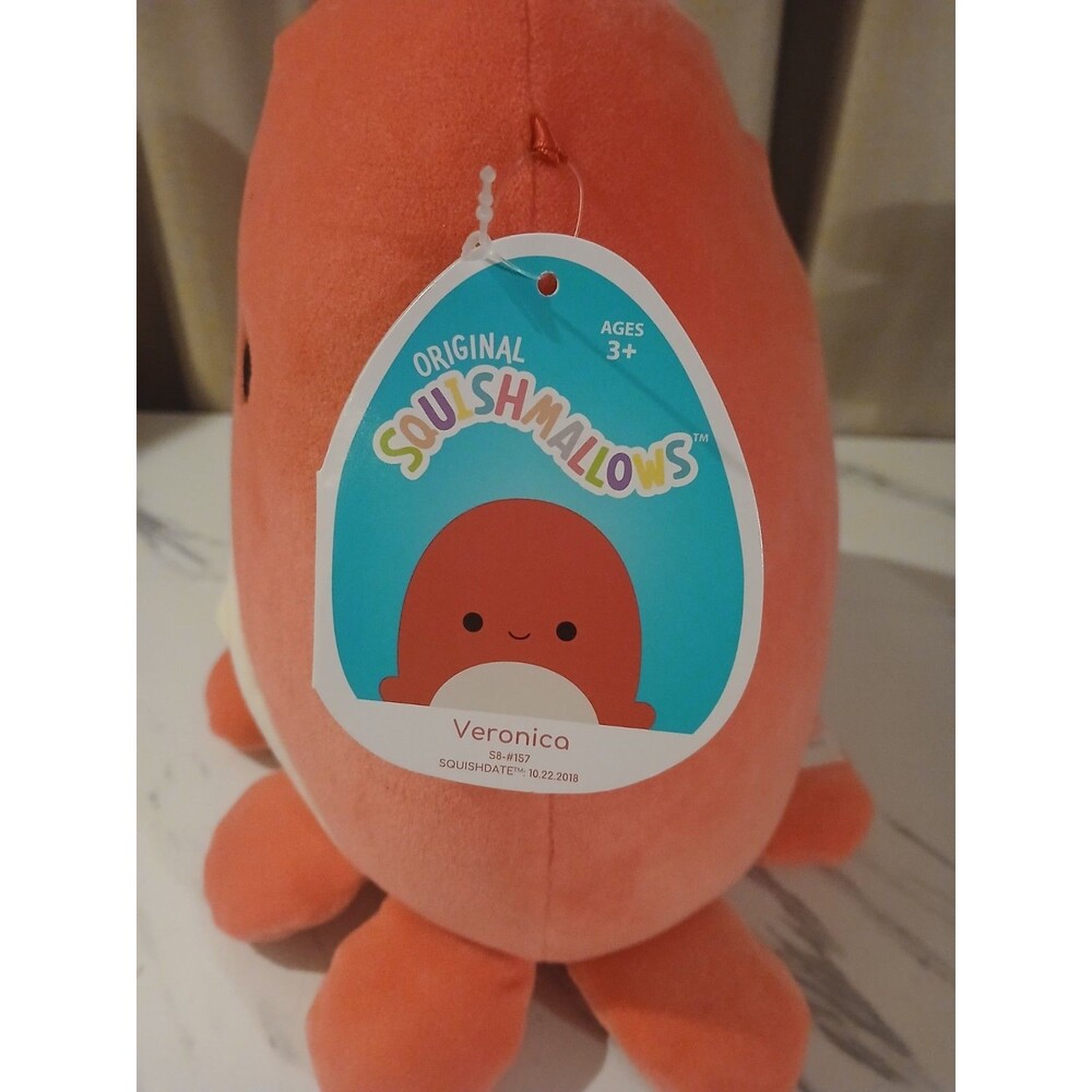Squishmallows KellyToy Veronica the Octopus 9" Soft Plush Animal New - Picture 6 of 6